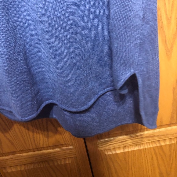 Eileen Fisher Organic Linen Short Sleeve Shirt - Picture 4 of 4